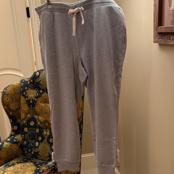 GAP Gray Heather Fleece Joggers / XXL/ NWT - Picture 10 of 14